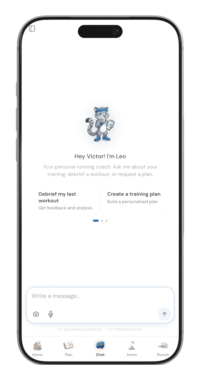 Chat with Coach Leo