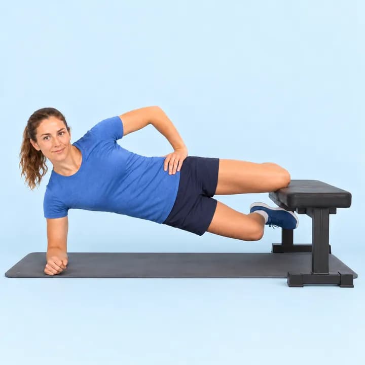 Copenhagen plank, short lever, end